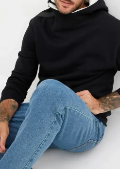 Thermo-Kapuzensweatshirt mit Kuschel-Fleece-Futter Herren Große Größen|Outdoorbekleidung