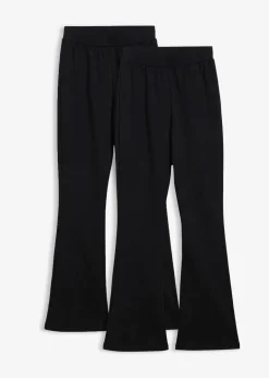 Kinder bonprix Mädchen 9-16 Jahre·Mehrfachpacks|Mädchen 9-16 Jahre·Hosen & Leggings|Thermo-Leggings Bootcut (2er Pack)