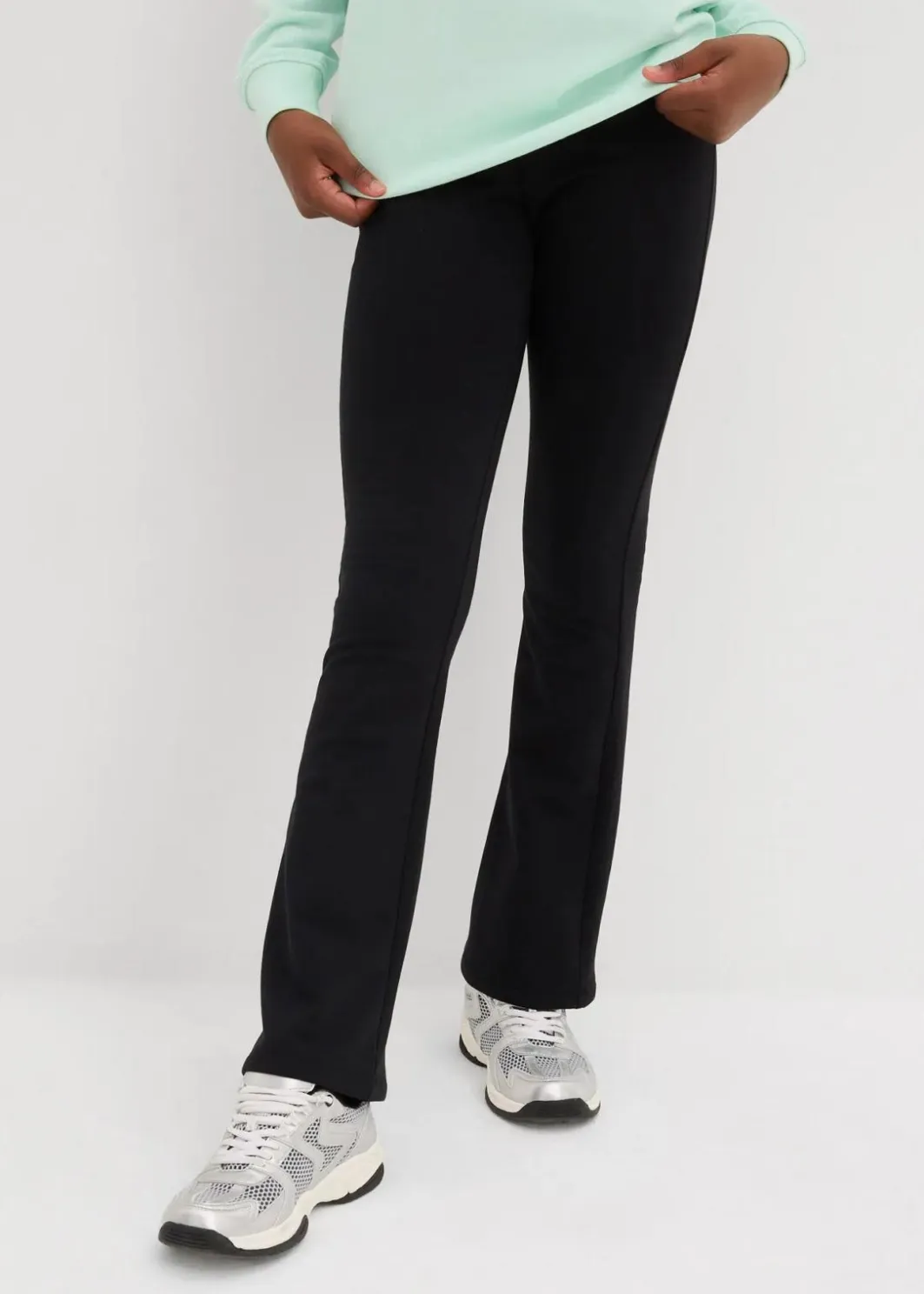 Kinder bonprix Mädchen 9-16 Jahre·Mehrfachpacks|Mädchen 9-16 Jahre·Hosen & Leggings|Thermo-Leggings Bootcut (2er Pack)