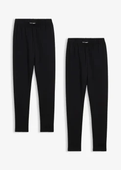 Kinder bonprix Mädchen 9-16 Jahre·Hosen & Leggings|Mädchen 9-16 Jahre·Mehrfachpacks|Thermo-Leggings (2er Pack)