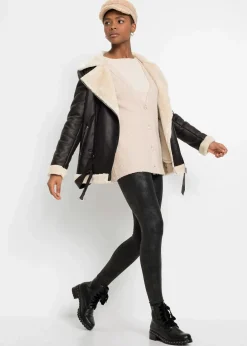 Sale Thermo-Leggings mit Beschichtung Damen Thermobekleidung|Hosen