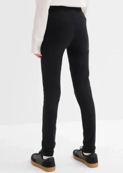 Kinder bonprix Mädchen 9-16 Jahre·Hosen & Leggings|Thermo-Leggings mit Nietenband