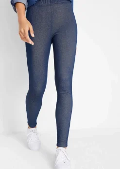 Damen bonprix Bekleidung·Kleider|Thermobekleidung|Thermo-Leggins in Jeansoptik
