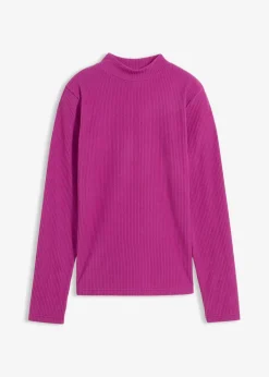 New Thermoshirt mit Stehkragen Damen Outdoorbekleidung|Thermobekleidung