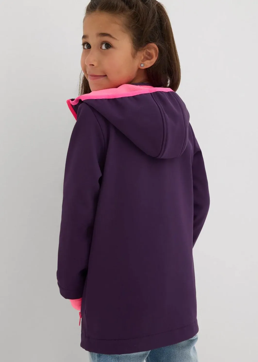 Kinder bonprix Mädchen 2-8 Jahre·Nachhaltigere Materialien|Mädchen 9-16 Jahre·Nachhaltigere Materialien|Thermo-Softshelljacke, wasserabweisend