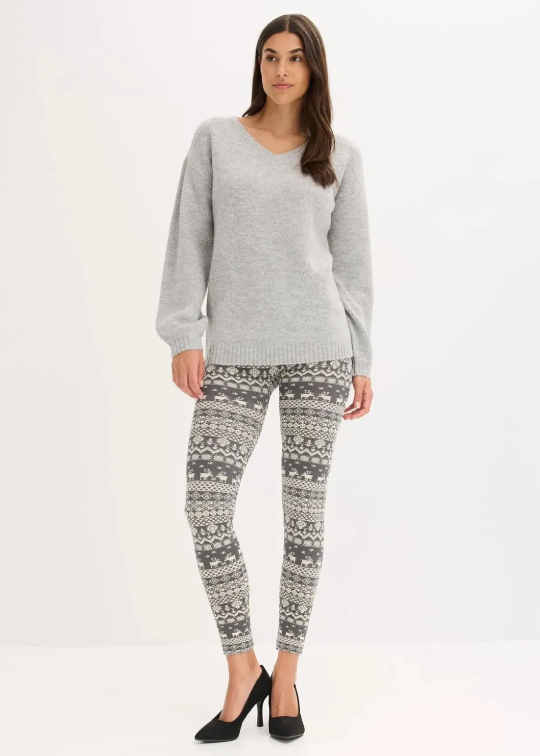 Clearance Thermo-Strumpfleggings Damen Bekleidung·Kleider|Nachhaltigere Materialien
