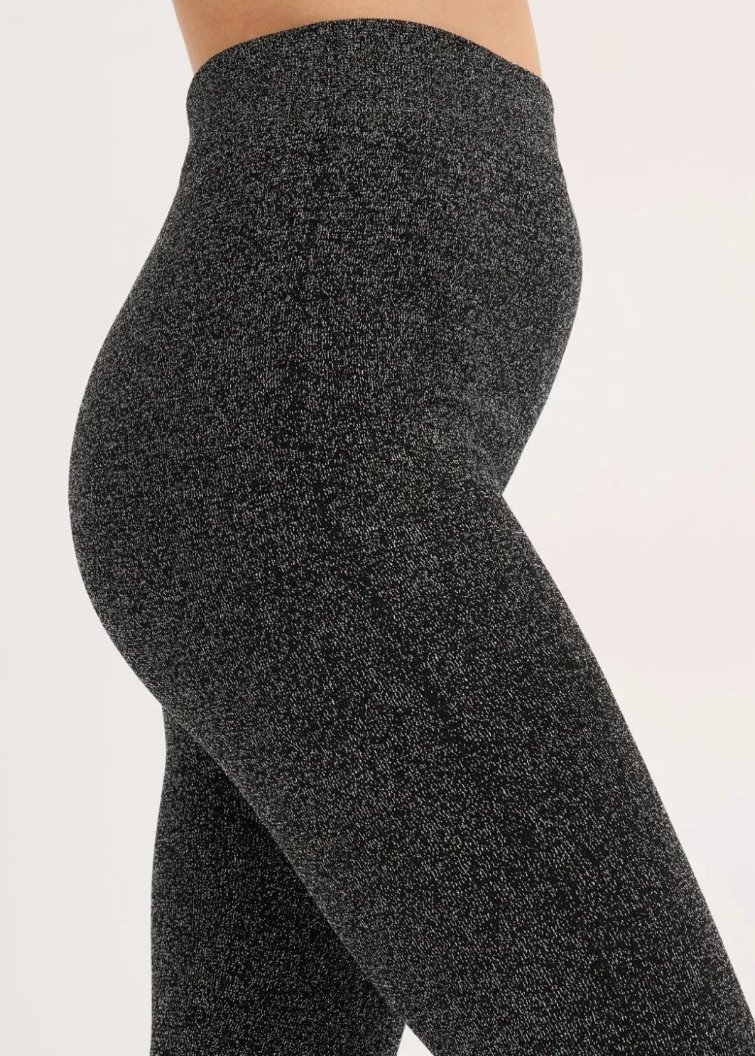 Damen bonprix Bekleidung·Kleider|Thermounterwäsche|Thermo-Strumpfleggings aus Glitzergarn