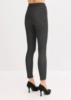 Damen bonprix Hosen|Bekleidung·Kleider|Thermo-Strumpfleggings in Jeansoptik
