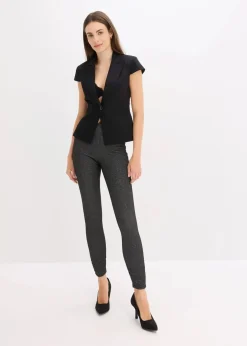 Damen bonprix Hosen|Bekleidung·Kleider|Thermo-Strumpfleggings in Jeansoptik