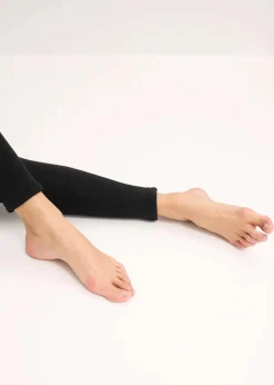 Discount Thermo-Strumpfleggings mit weichem Innenfleece Damen Bekleidung·Kleider|Thermounterwäsche