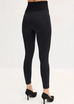 Damen bonprix Bekleidung·Kleider|Thermounterwäsche|Thermo-Strumpfleggings mit weicher Innenseite und Hahnentrittmuster