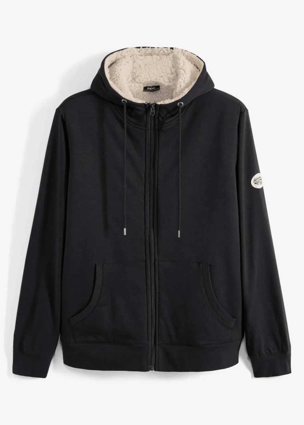 Thermo-Sweatjacke mit Kuschel-Fleece-Futter Herren Sweat|Sportbekleidung