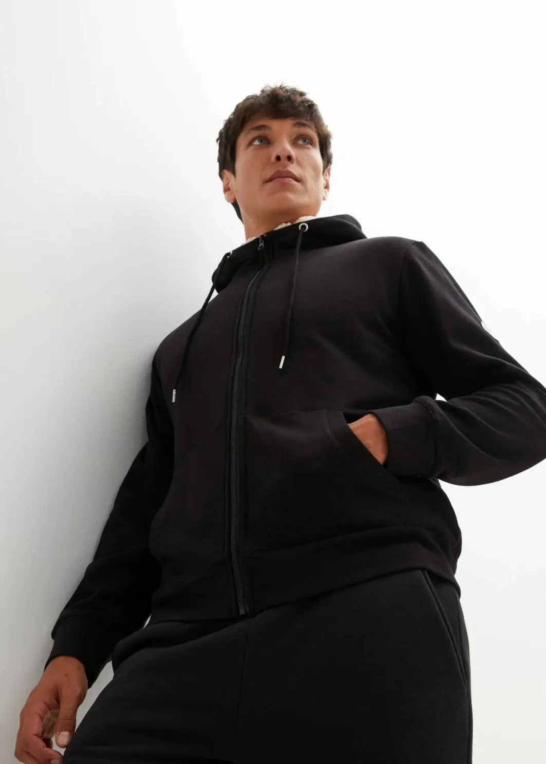 Thermo-Sweatjacke mit Kuschel-Fleece-Futter Herren Sweat|Sportbekleidung