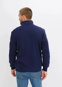 Best Thermo-Sweatshirt mit Troyer-Kragen, warm gefüttert Herren Große Größen|Thermobekleidung