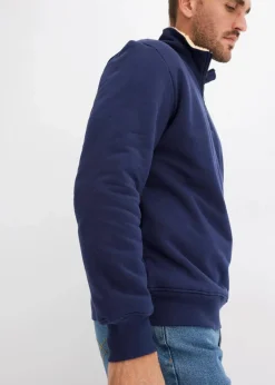 Best Thermo-Sweatshirt mit Troyer-Kragen, warm gefüttert Herren Große Größen|Thermobekleidung