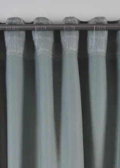 Sale Thermo-Vorhang mit weicher Fleece-Rückseite, auch in extra breit (1er Pack) Vorhänge