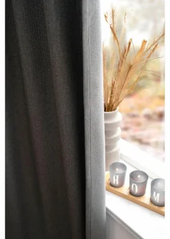 bonprix Vorhänge|Thermo-Vorhang mit weicher Fleece-Rückseite, auch in extra lang (1er Pack)