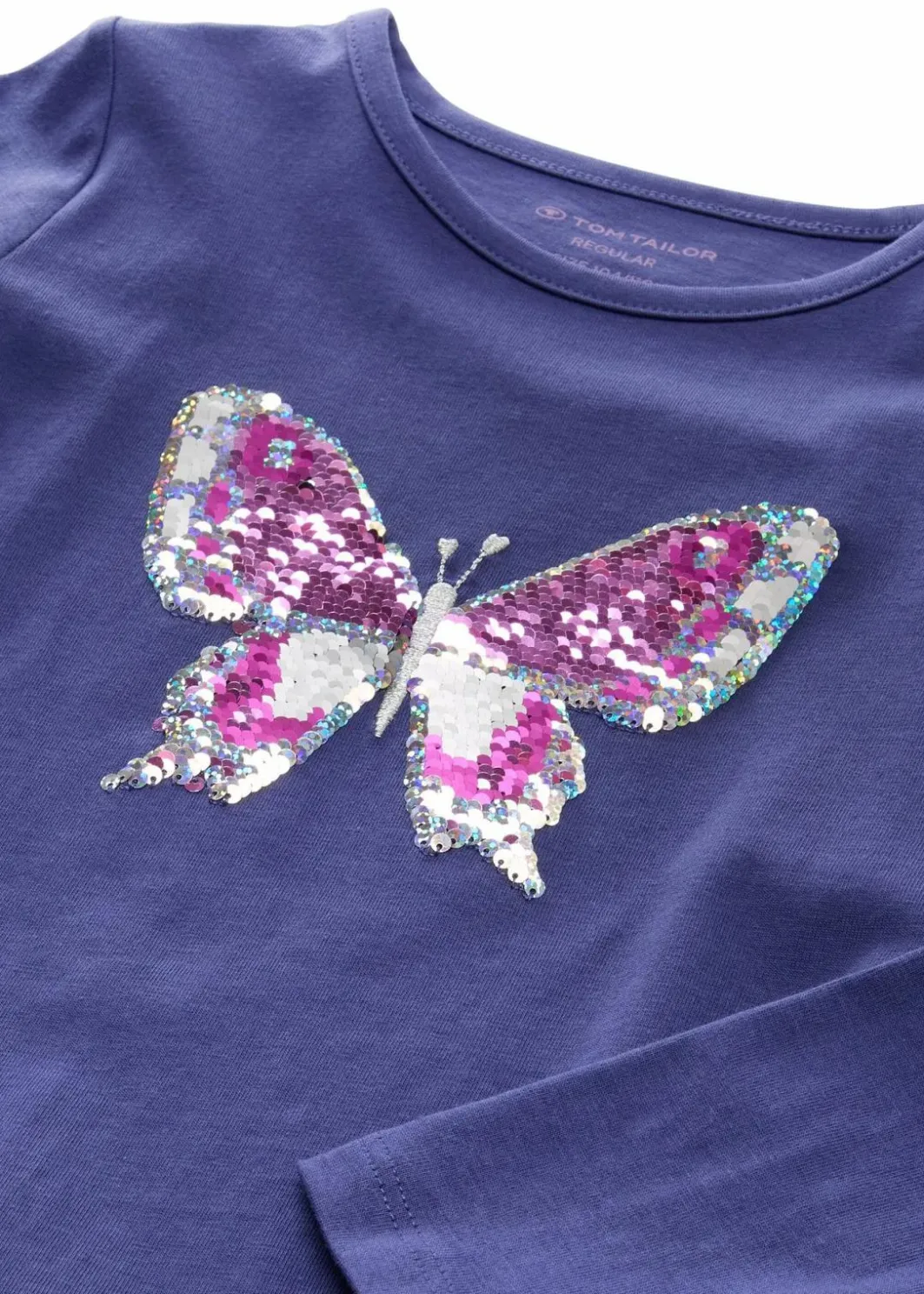Hot Langarmshirt aus reiner Baumwolle Kinder Mädchen 2-8 Jahre·Shirts & Blusen