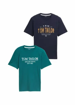 Discount T-Shirt (2er Pack) Herren Große Größen|Marken