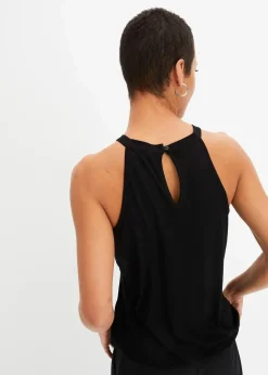 Damen bonprix Shirts & Tops|Nachhaltigere Materialien|Top aus fließendem Viskose-Mix