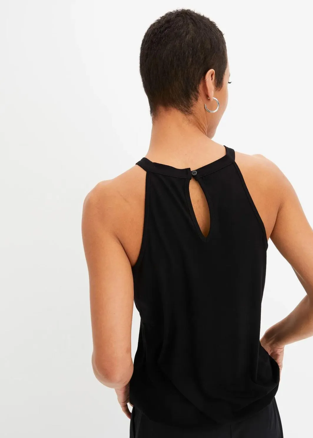 Damen bonprix Shirts & Tops|Nachhaltigere Materialien|Top aus fließendem Viskose-Mix