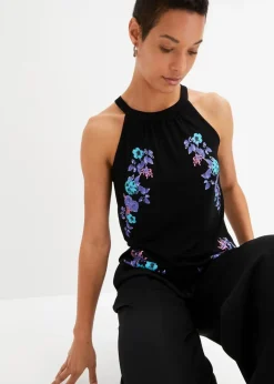 Damen bonprix Shirts & Tops|Nachhaltigere Materialien|Top aus fließendem Viskose-Mix