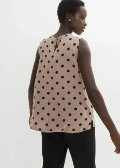 Damen bonprix Shirts & Tops|Blusen & Tuniken|Top aus fließender Viskose