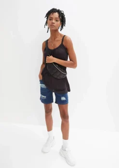 Sale Top aus fließender Viskose Damen Shirts & Tops