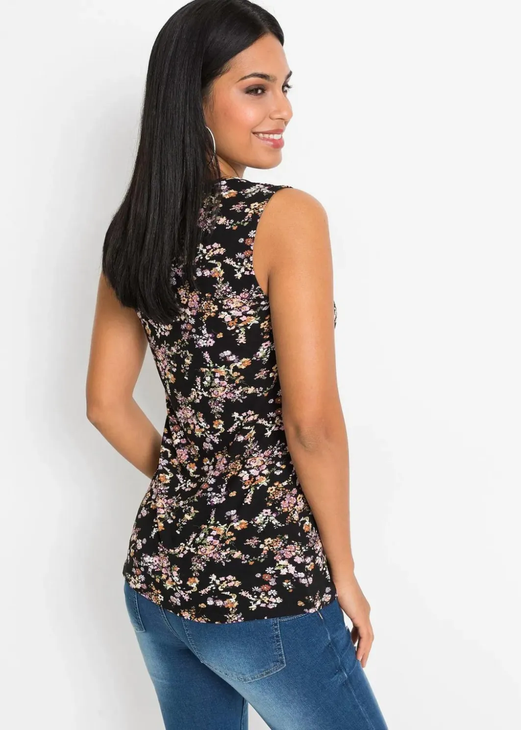 Damen bonprix Nachhaltigere Materialien|Shirts & Tops|Top aus fließender Viskose