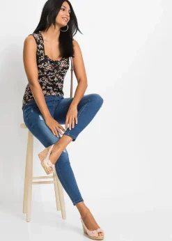 Damen bonprix Nachhaltigere Materialien|Shirts & Tops|Top aus fließender Viskose