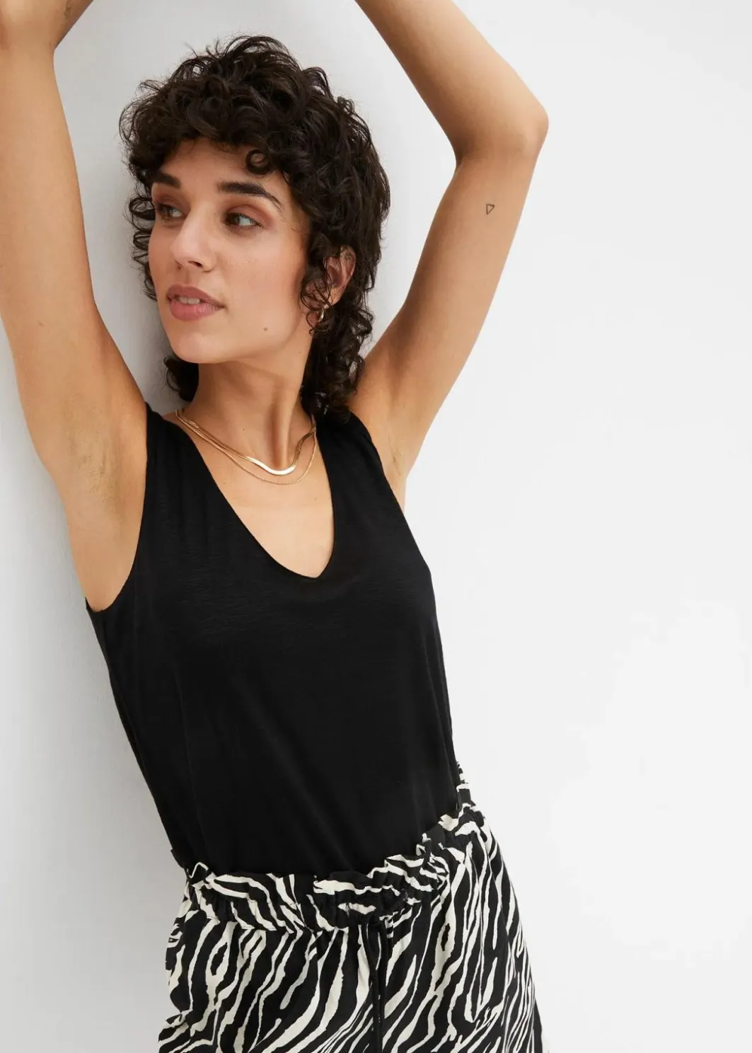 Damen bonprix Nachhaltigere Materialien|Shirts & Tops|Top aus fließender Viskose