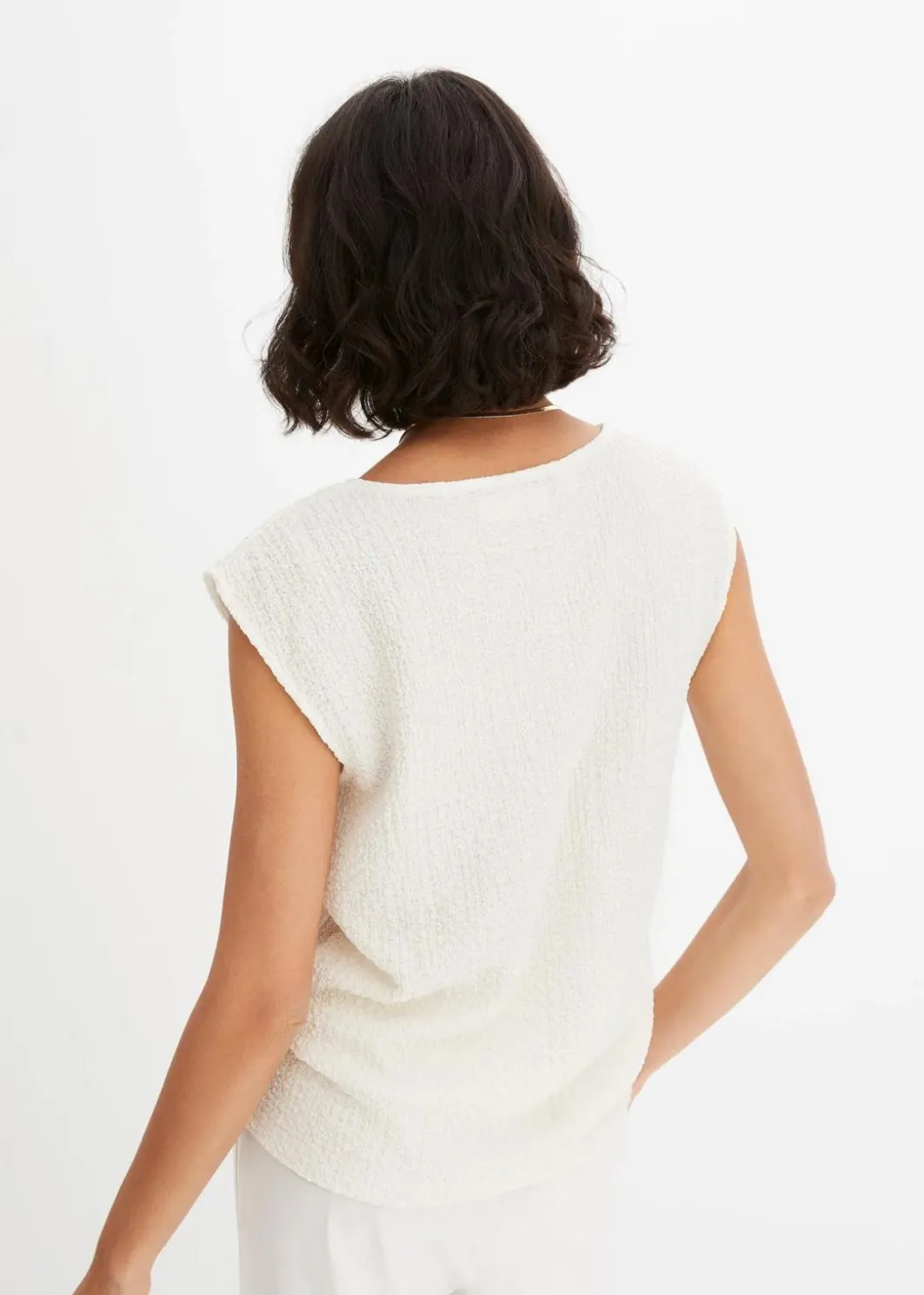 Damen bonprix Shirts & Tops|Top aus leichtem Crêpe