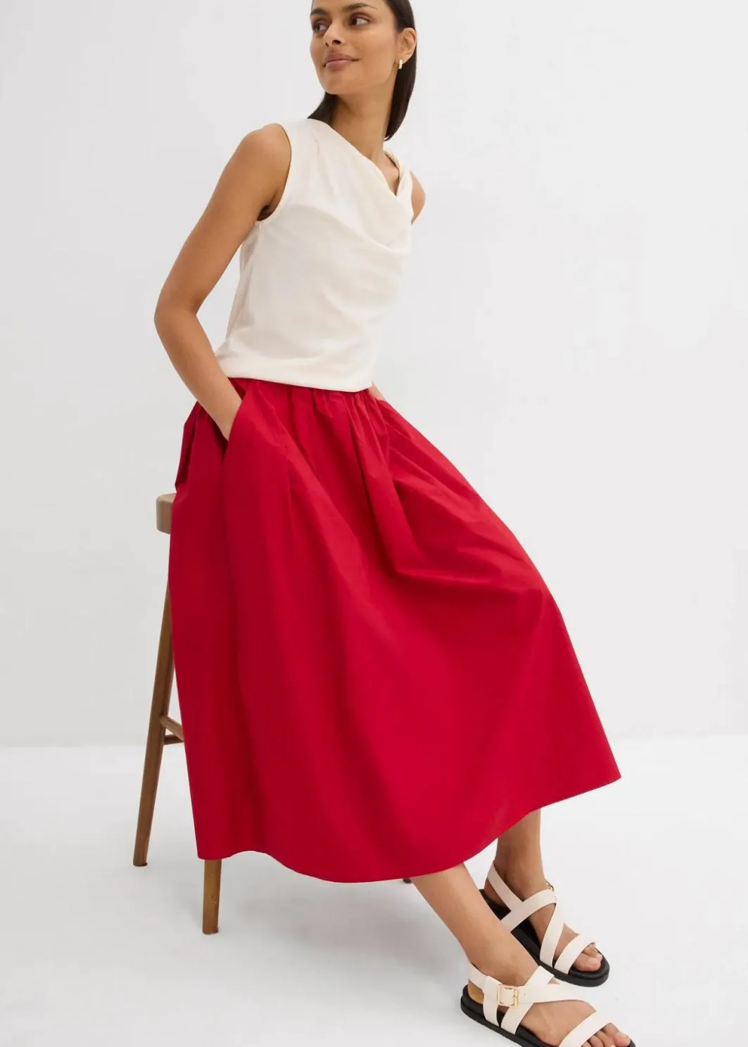 Damen bonprix Shirts & Tops|Top aus leichtem Strick