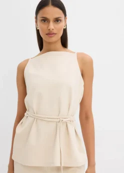 Damen bonprix Shirts & Tops|Zweiteiler & Sets|Top aus Piqué