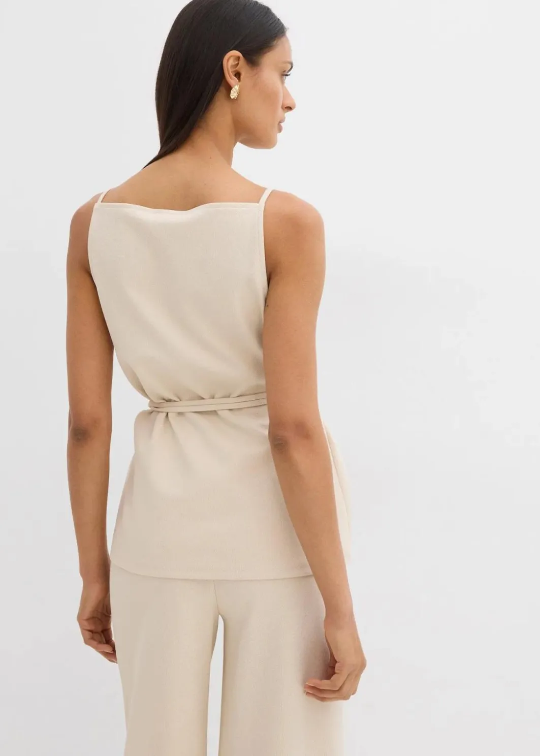 Damen bonprix Shirts & Tops|Zweiteiler & Sets|Top aus Piqué