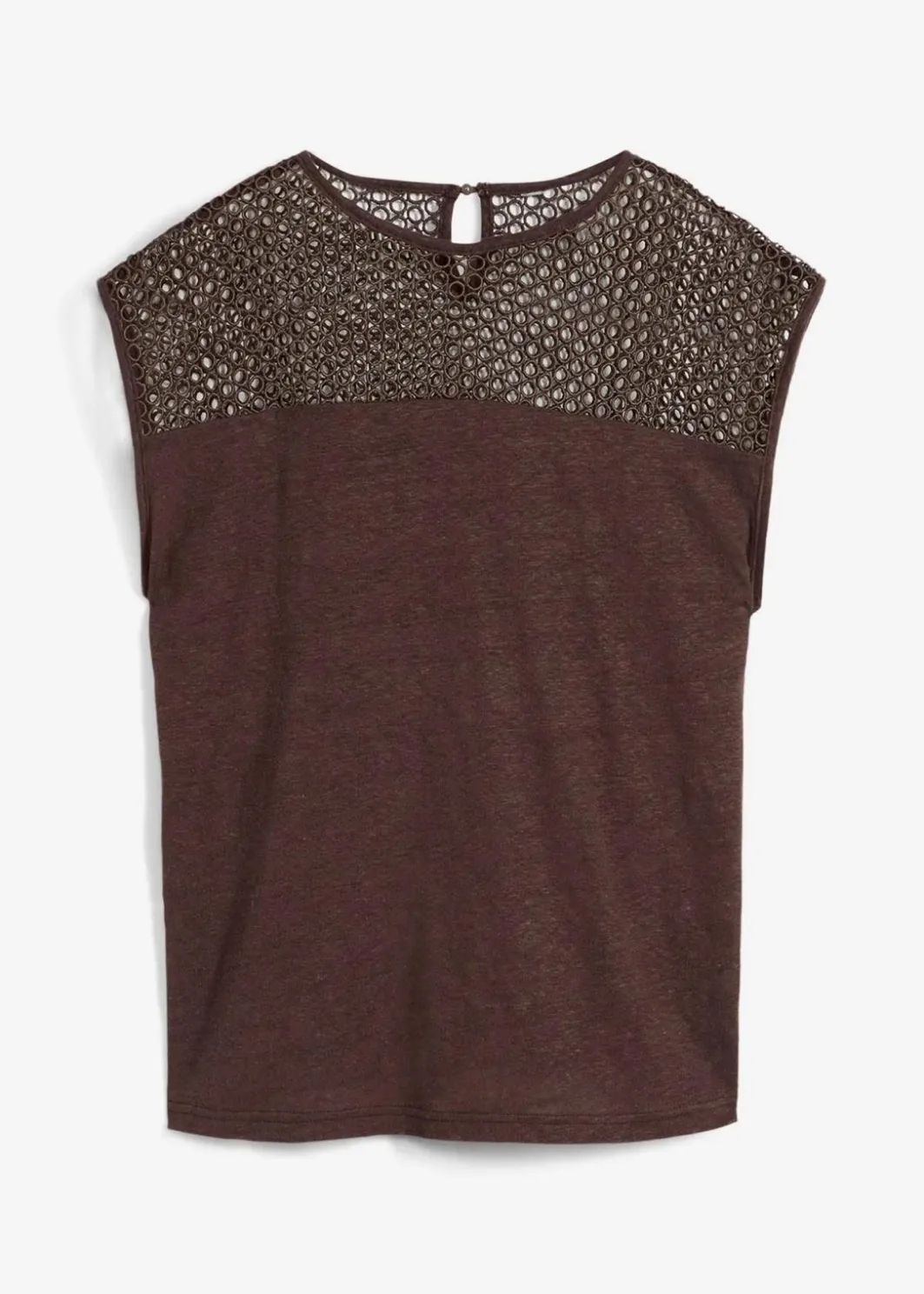 Damen bonprix Premium|Shirts & Tops|Top aus reinem Leinen