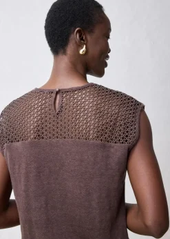 Damen bonprix Premium|Shirts & Tops|Top aus reinem Leinen