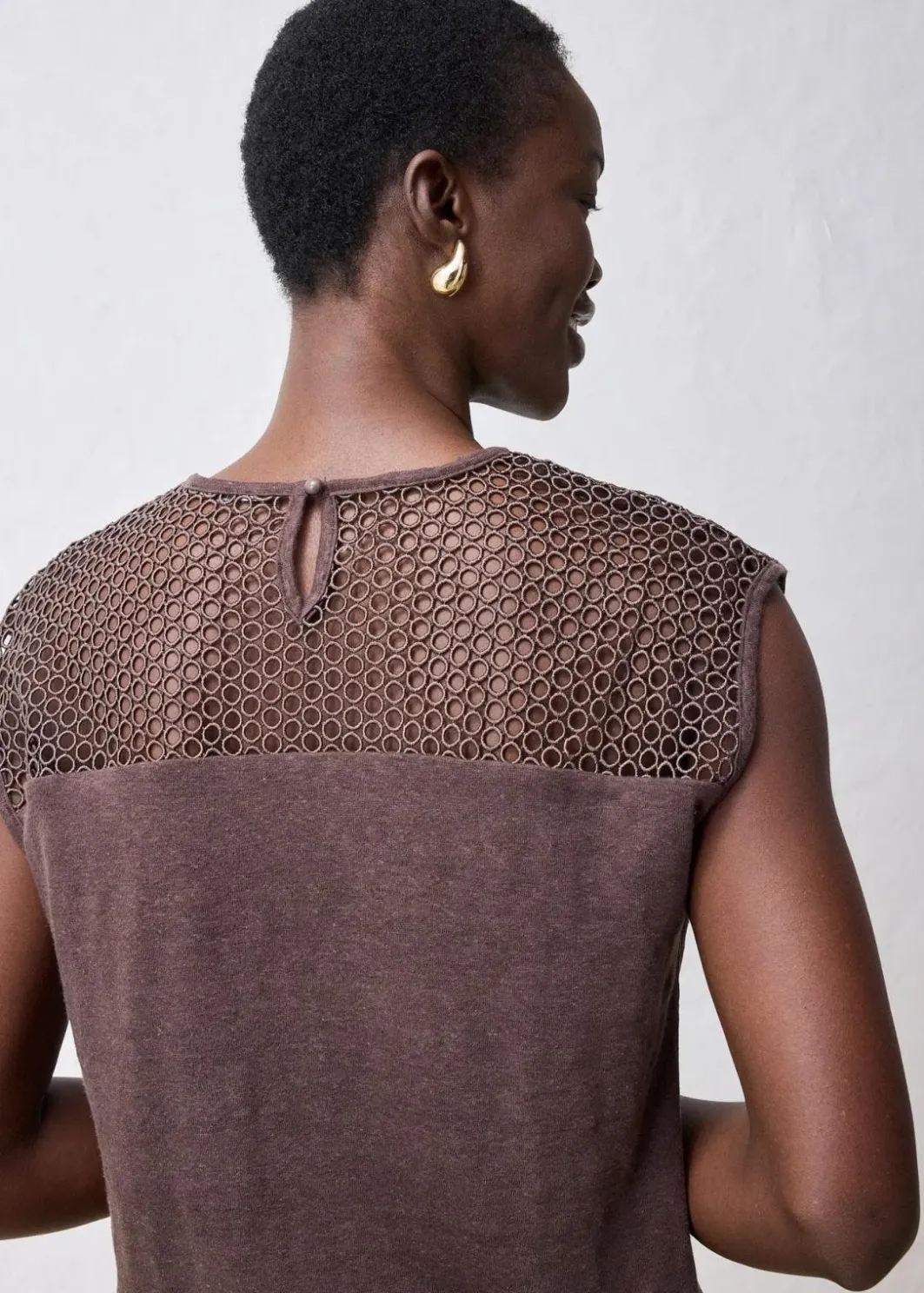 Damen bonprix Premium|Shirts & Tops|Top aus reinem Leinen