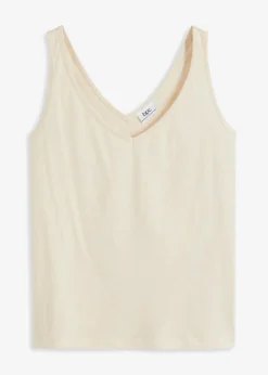 Damen bonprix Nachhaltigere Materialien|Shirts & Tops|Top aus reiner Bio-Baumwolle