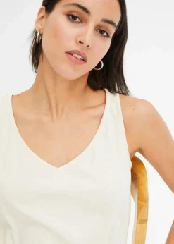 Damen bonprix Nachhaltigere Materialien|Shirts & Tops|Top aus reiner Bio-Baumwolle