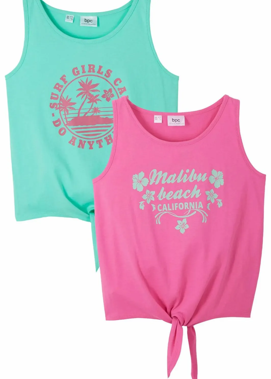 Best Top aus reiner Bio-Baumwolle (2er-Pack) Kinder Mädchen 9-16 Jahre·Mehrfachpacks|Mädchen 9-16 Jahre·Shirts & Blusen