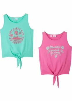 Best Top aus reiner Bio-Baumwolle (2er-Pack) Kinder Mädchen 9-16 Jahre·Mehrfachpacks|Mädchen 9-16 Jahre·Shirts & Blusen