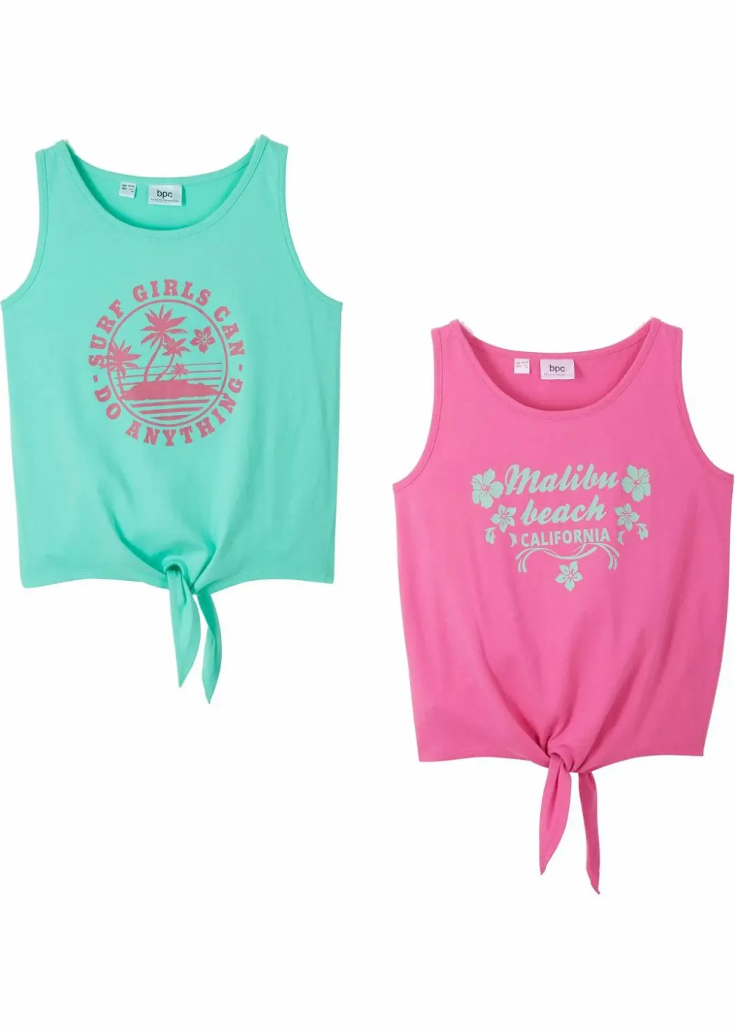 Best Top aus reiner Bio-Baumwolle (2er-Pack) Kinder Mädchen 9-16 Jahre·Mehrfachpacks|Mädchen 9-16 Jahre·Shirts & Blusen