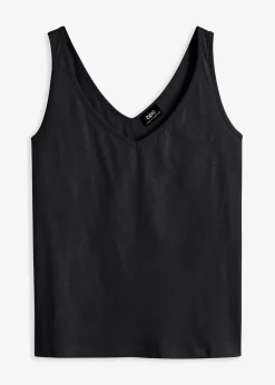 Top aus reiner Bio-Baumwolle Damen Bekleidung·Röcke|Basics