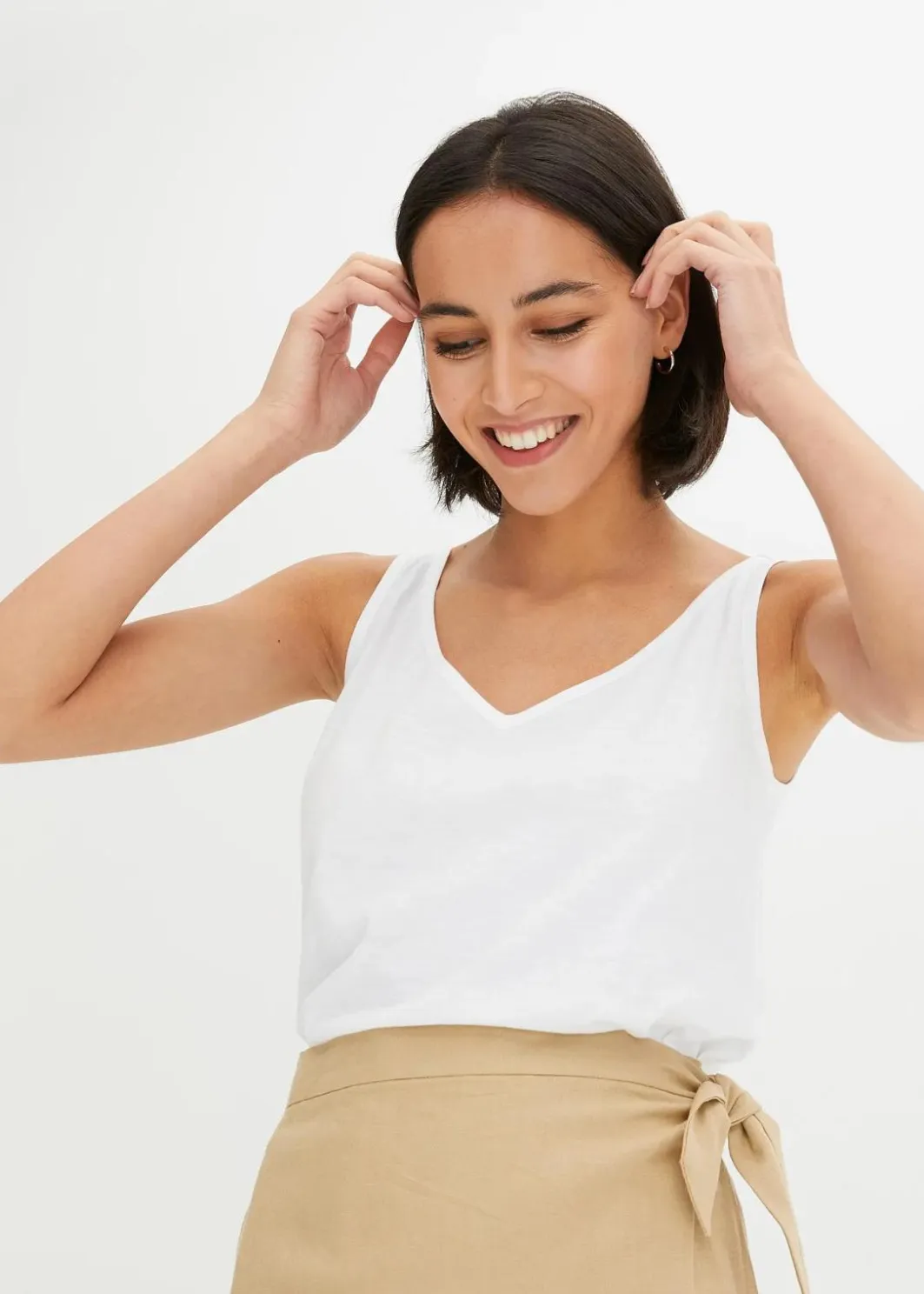 Clearance Top aus reiner Bio-Baumwolle Damen Nachhaltigere Materialien|Shirts & Tops