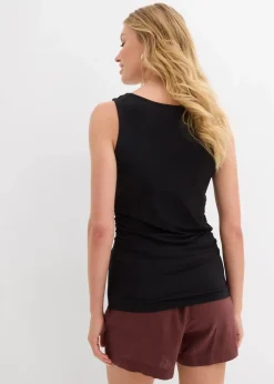 Damen bonprix Shirts & Tops|Nachhaltigere Materialien|Top aus softem Viskose-Mix