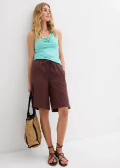 Online Top aus softem Viskose-Mix Damen Nachhaltigere Materialien|Shirts & Tops