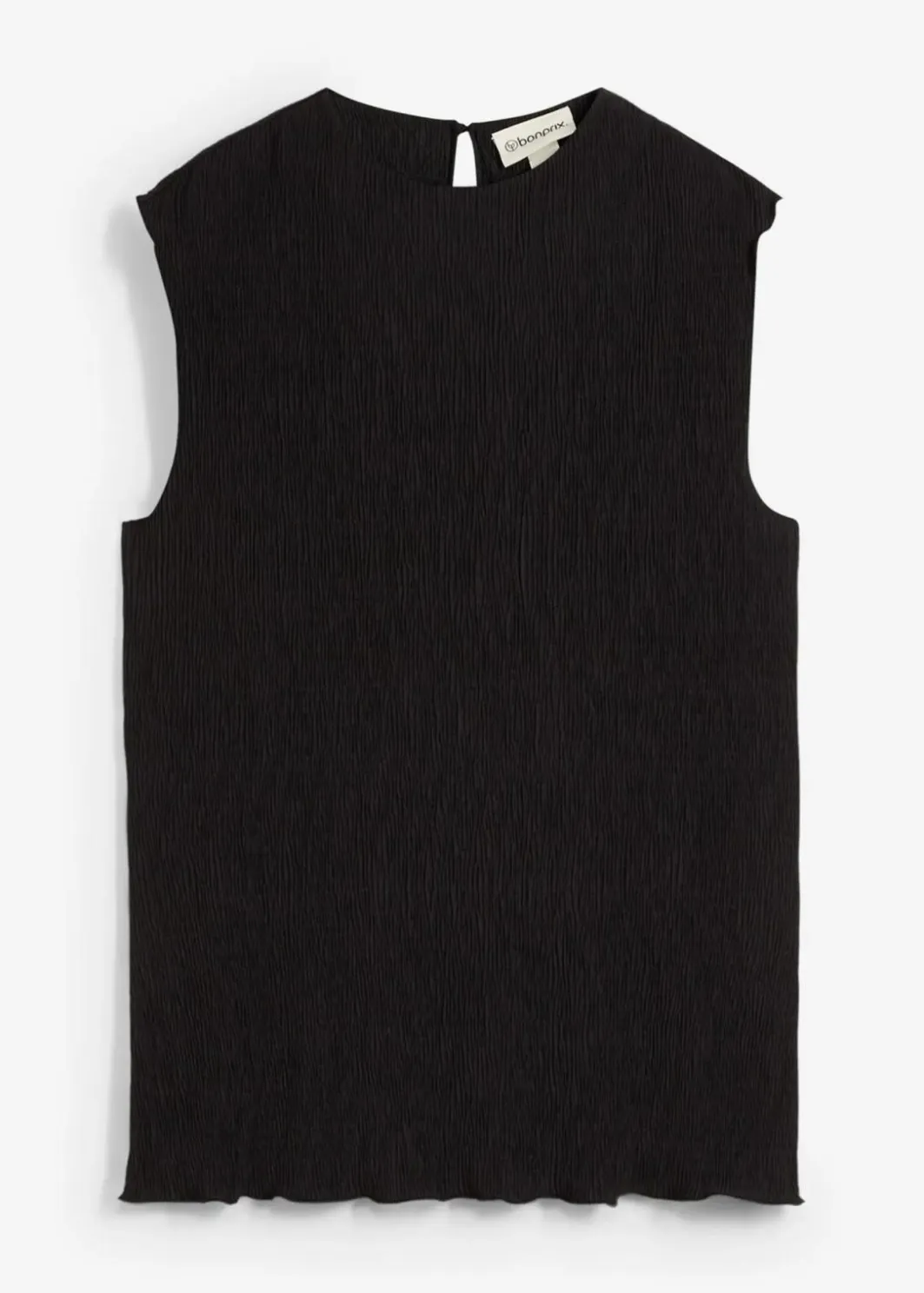 Online Top aus strukturiertem Crinkle Damen Shirts & Tops