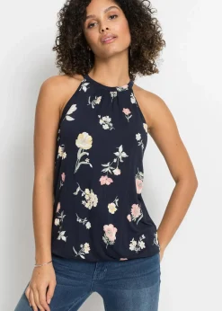 Damen bonprix Shirts & Tops|Nachhaltigere Materialien|Top aus Viskose-Mix