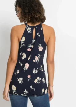Damen bonprix Shirts & Tops|Nachhaltigere Materialien|Top aus Viskose-Mix